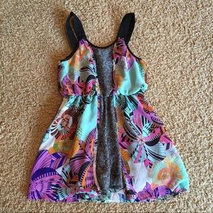 Girl’s colorful romper